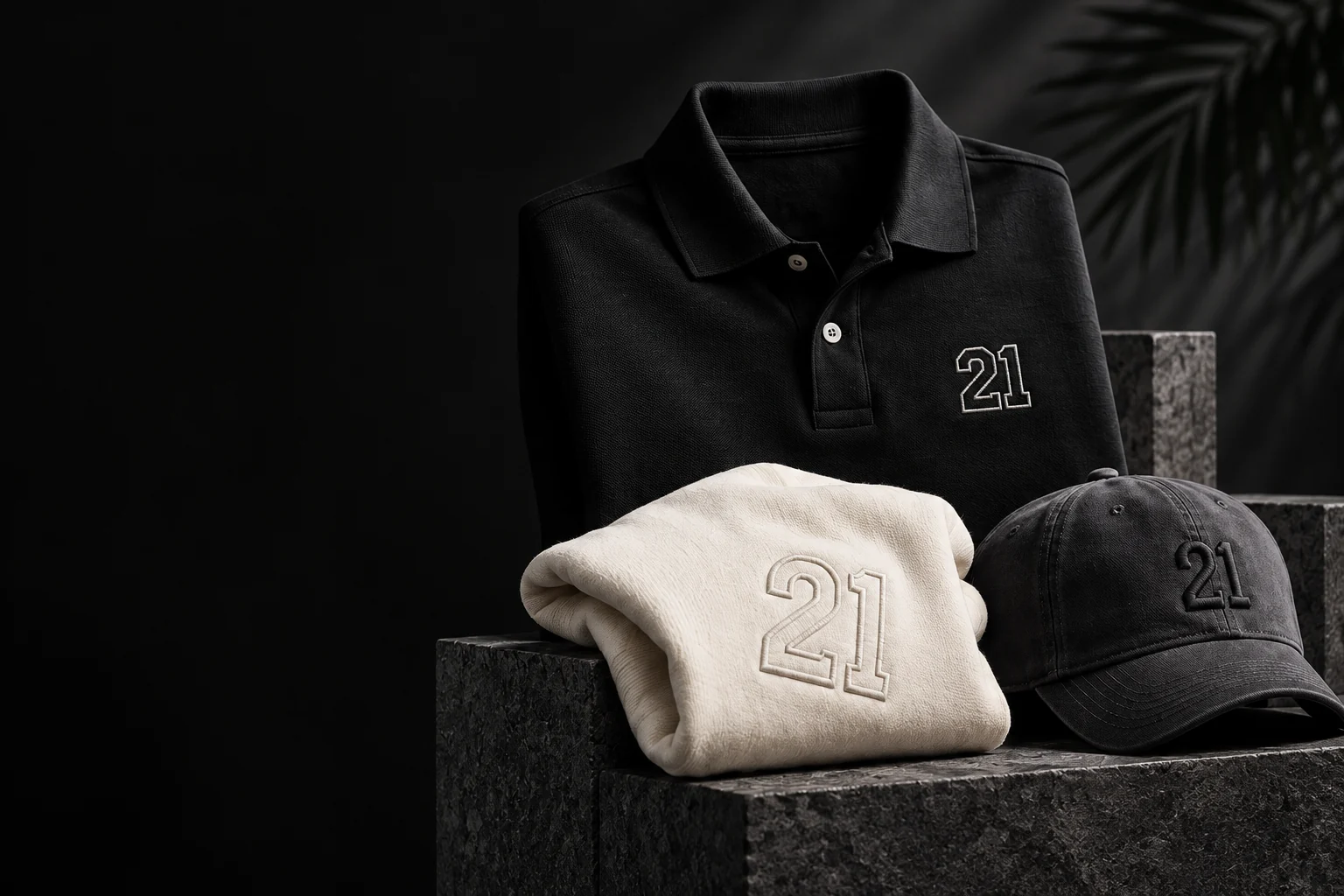 Custom apparel and decoration concept