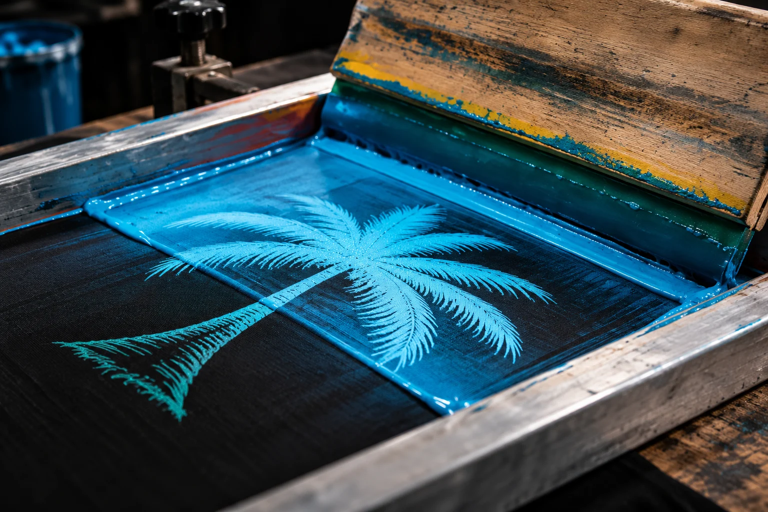 Screen Printing illustrative detail